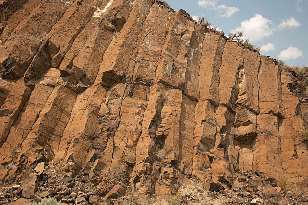 Columnar Jointing In Basalt Montana Geology Pics