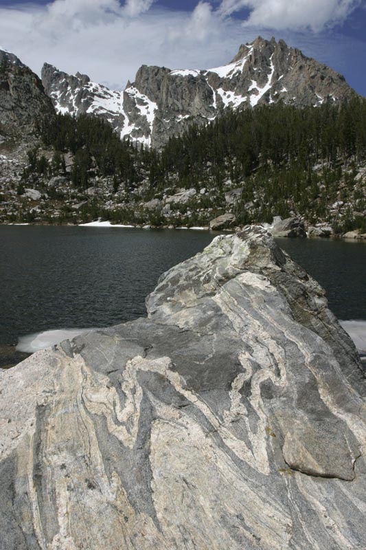 Folded Gneiss, Grand Teton NP, Wyoming