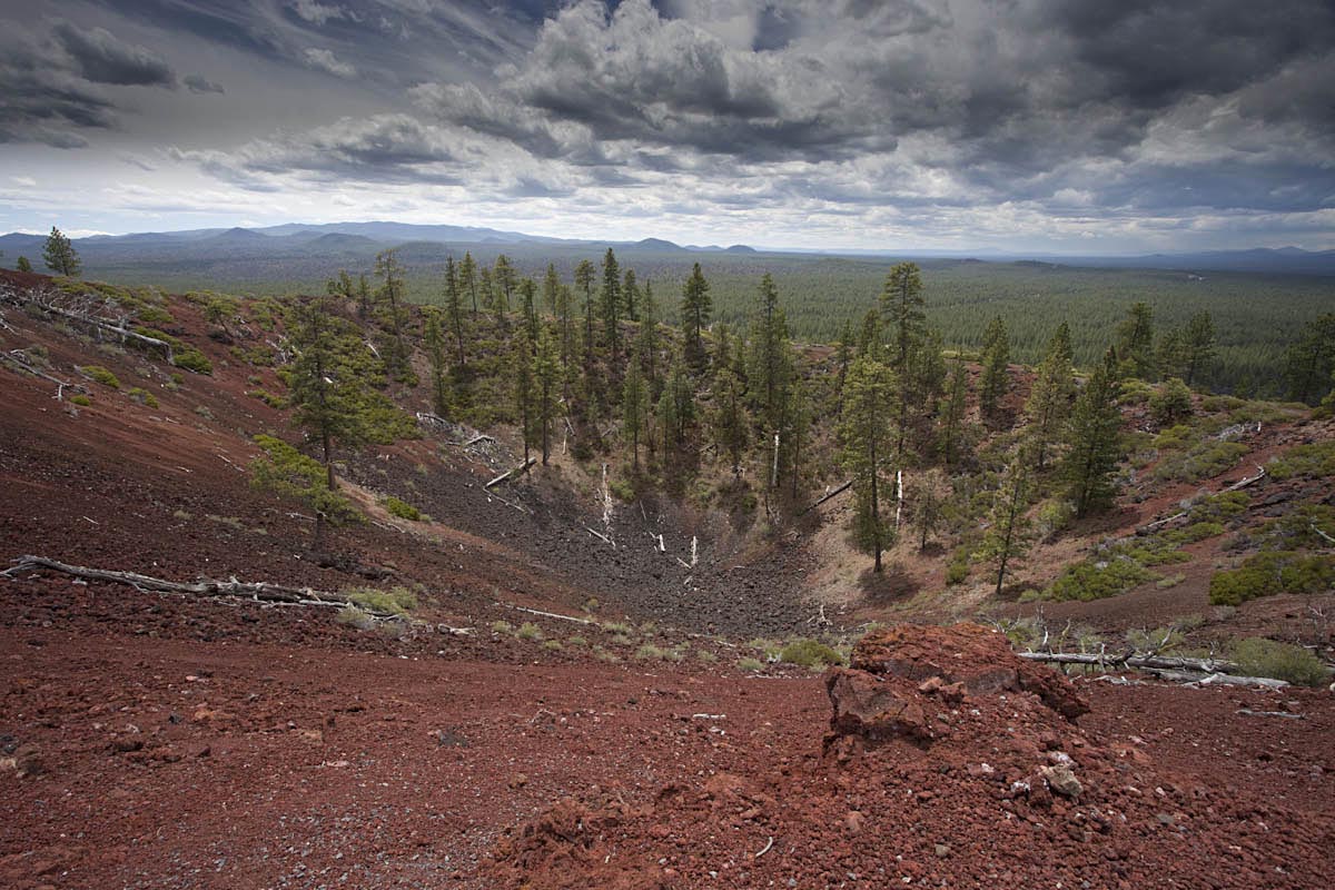 volcanic cinders