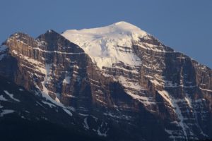 Glacier on top Mt. Temple