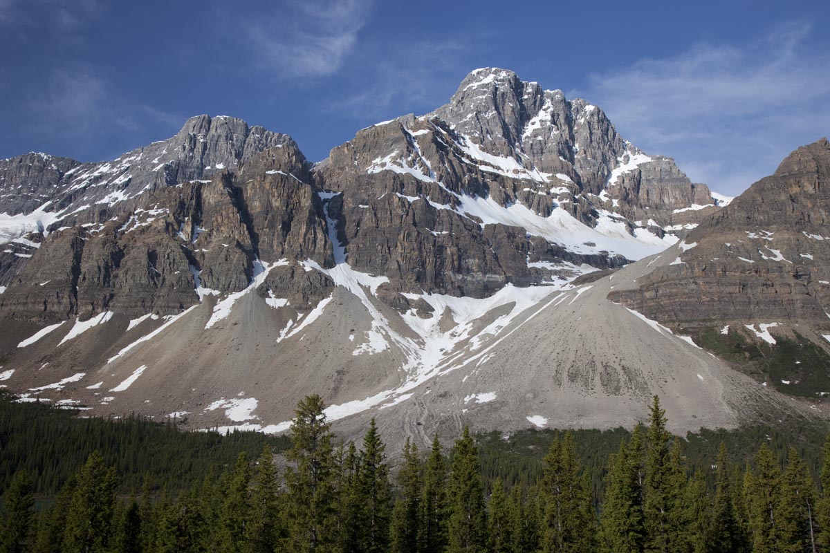 Talus Cones - Banff National Park, Alberta Canada