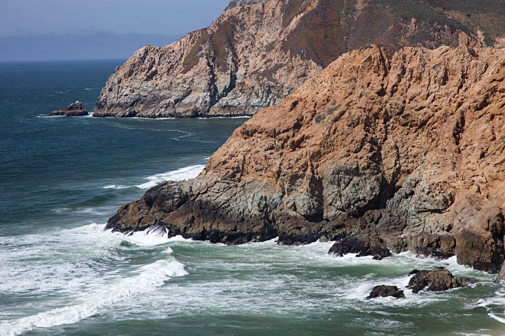 Granitic headlands near Pacifica, California – Geology Pics