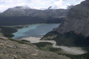 Delta in Subalpine Lake