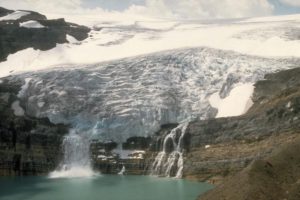 Glacier Calving Ice