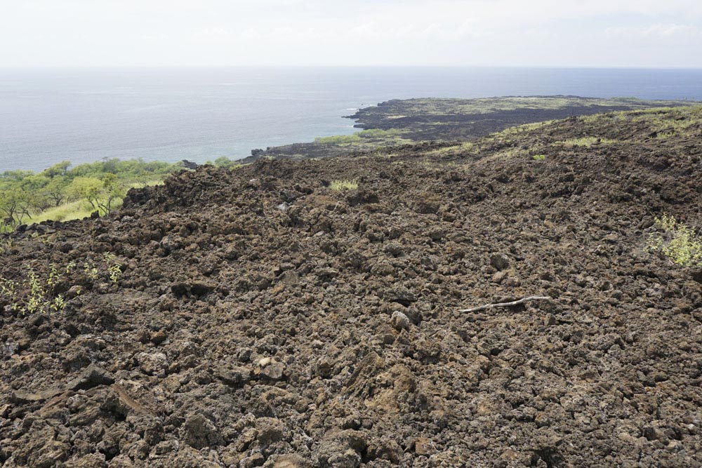 Aa basalt lava flow, Hawaii – Geology Pics