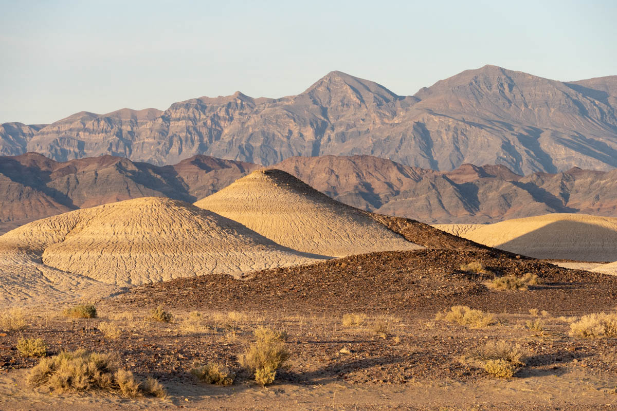 Eroded Tecopa Lake beds, SE California – Geology Pics