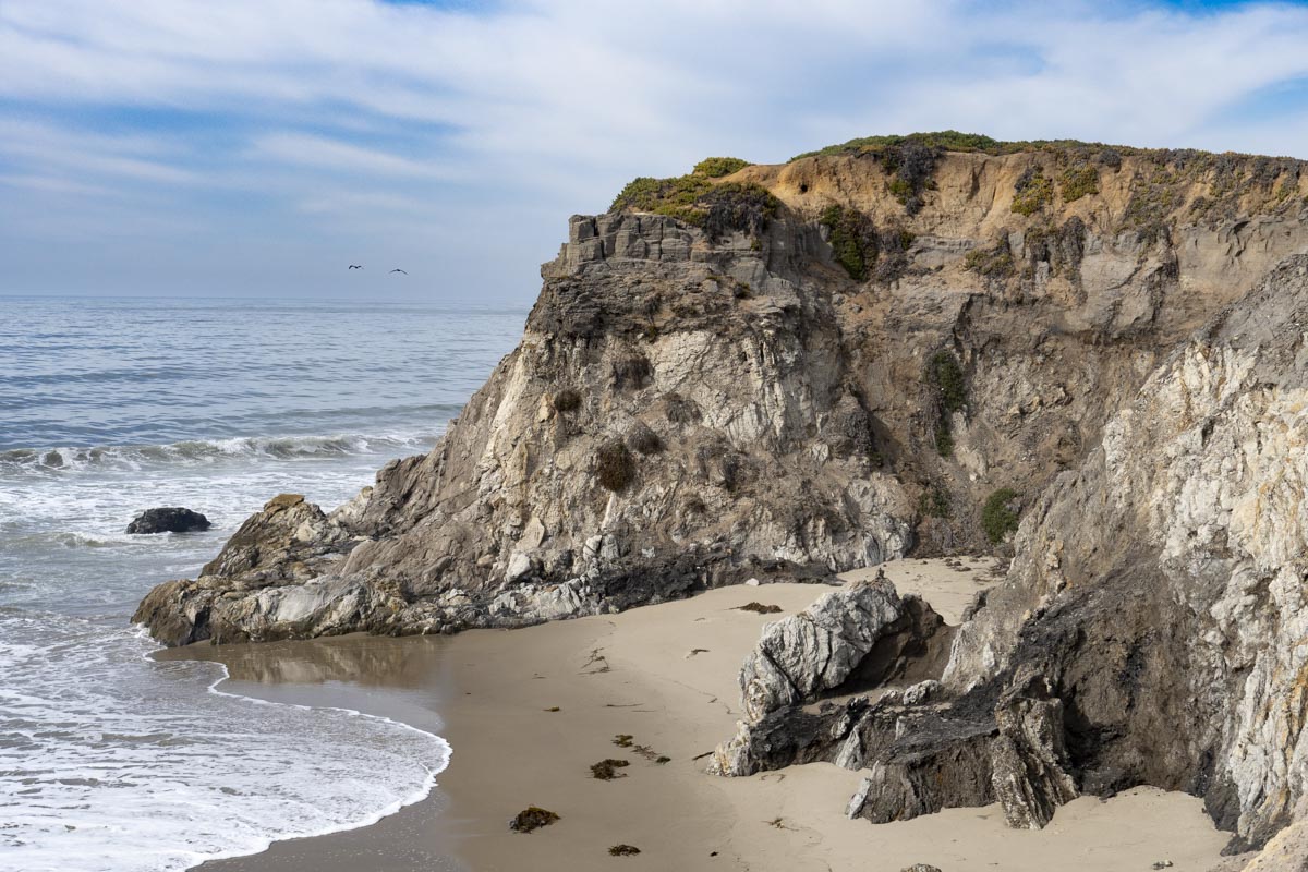 Angular unconformity, Pleistocene over Miocene, CA – Geology Pics